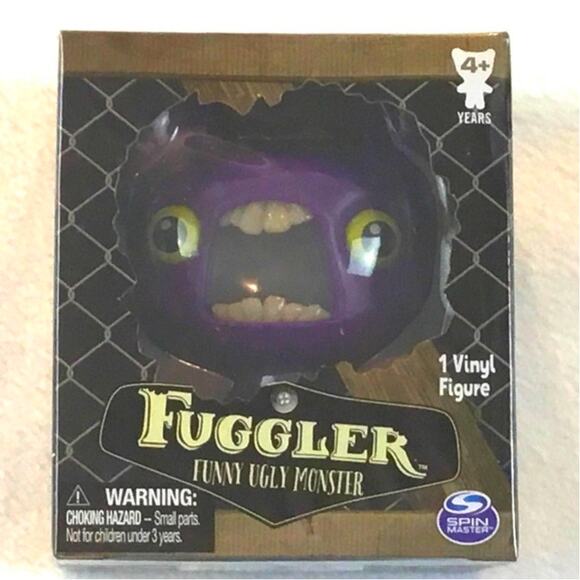 Fuggler Ugly Monster Series 2 Number 8/8 Purple New in Pkg - Picture 1 of 5